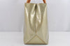 Authentic Louis Vuitton Vernis Reade PM Hand Bag Light Green M91145 LV 9878J