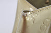 Authentic Louis Vuitton Vernis Reade PM Hand Bag Light Green M91145 LV 9878J