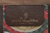 Authentic GUCCI Web Sherry Line Shoulder Cross Bag GG PVC Leather Brown 9879I
