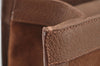 Authentic GUCCI Vintage Bamboo Shoulder Hand Bag Suede Leather Brown 9880I