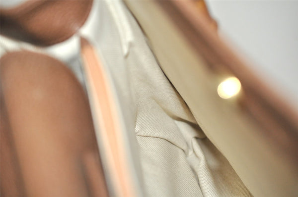 Authentic GUCCI Vintage Bamboo Shoulder Hand Bag Suede Leather Brown 9880I