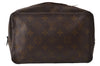 Auth Louis Vuitton Monogram Trousse Toilette 23 Clutch Bag Old Model Junk 9881I