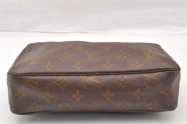 Auth Louis Vuitton Monogram Trousse Toilette 23 Clutch Bag Old Model Junk 9881I