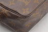 Auth Louis Vuitton Monogram Trousse Toilette 23 Clutch Bag Old Model Junk 9881I