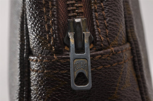 Auth Louis Vuitton Monogram Trousse Toilette 23 Clutch Bag Old Model Junk 9881I