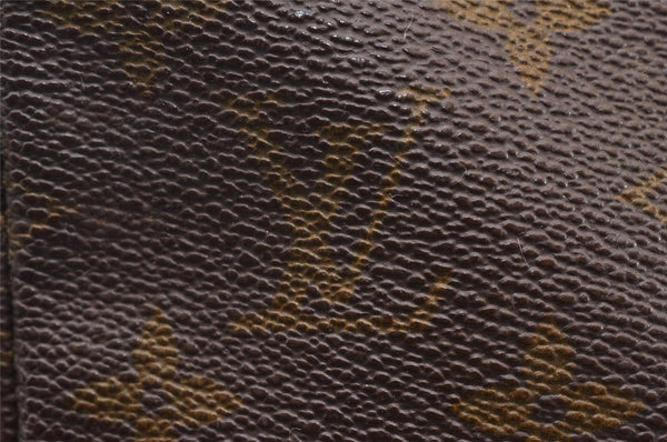 Auth Louis Vuitton Monogram Trousse Toilette 23 Clutch Bag Old Model Junk 9881I