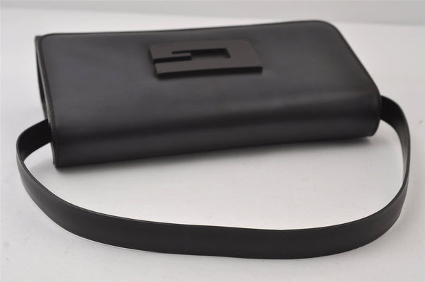 Authentic GUCCI Vintage Shoulder Hand Bag Purse Leather 0013063 Brown 9882I