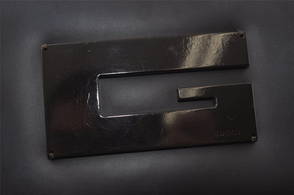 Authentic GUCCI Vintage Shoulder Hand Bag Purse Leather 0013063 Brown 9882I