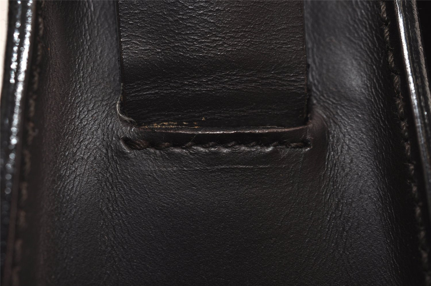 Authentic GUCCI Vintage Shoulder Hand Bag Purse Leather 0013063 Brown 9882I