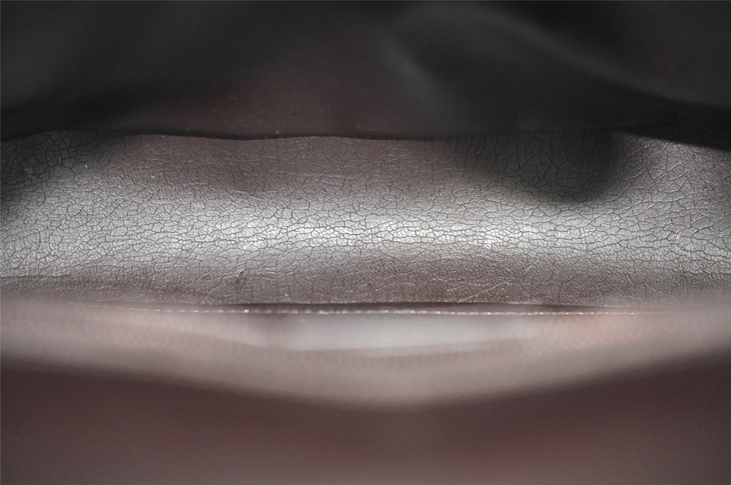 Authentic GUCCI Vintage Shoulder Hand Bag Purse Leather 0013063 Brown 9882I