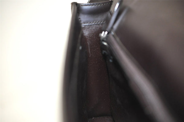 Authentic GUCCI Vintage Shoulder Hand Bag Purse Leather 0013063 Brown 9882I