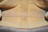 Authentic GUCCI Web Sherry Line Clutch Hand Bag Purse GG PVC Leather Brown 9883I