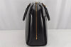 Authentic Louis Vuitton Epi Sorbonne Hand Business Bag Black M54512 LV 9883J