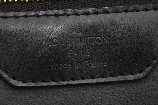 Authentic Louis Vuitton Epi Sorbonne Hand Business Bag Black M54512 LV 9883J