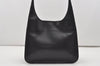 Authentic GUCCI Vintage Shoulder Hand Bag Purse Leather 0013708 Black 9884I
