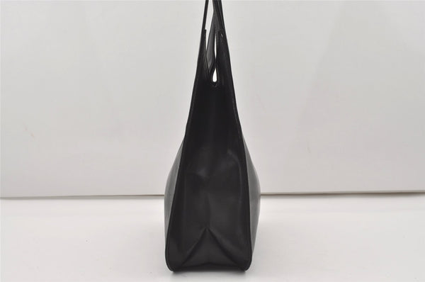 Authentic GUCCI Vintage Shoulder Hand Bag Purse Leather 0013708 Black 9884I