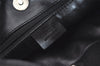 Authentic GUCCI Vintage Shoulder Hand Bag Purse Leather 0013708 Black 9884I