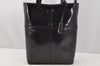 Authentic GUCCI Vintage 2Way Tote Hand Bag Purse Leather Black 9885I