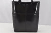 Authentic GUCCI Vintage 2Way Tote Hand Bag Purse Leather Black 9885I