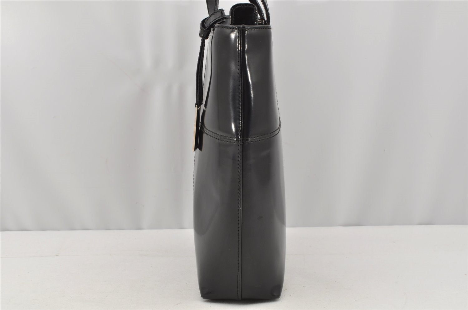 Authentic GUCCI Vintage 2Way Tote Hand Bag Purse Leather Black 9885I