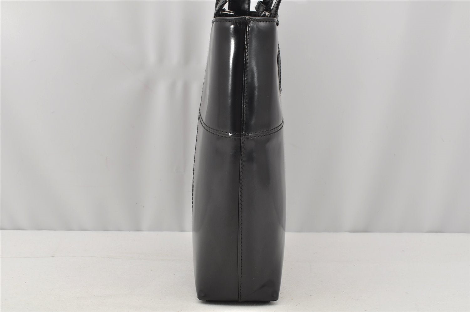 Authentic GUCCI Vintage 2Way Tote Hand Bag Purse Leather Black 9885I