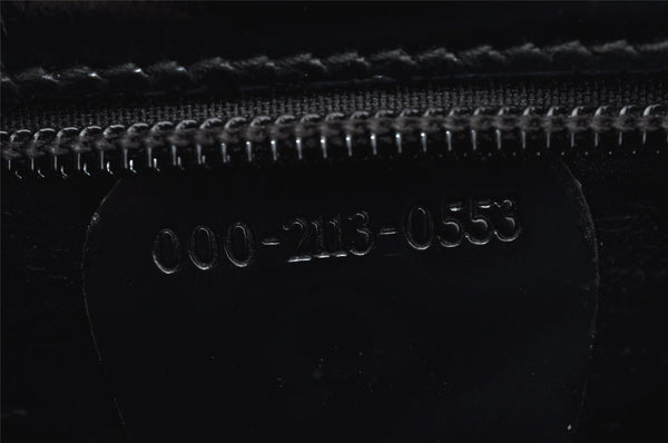 Authentic GUCCI Vintage 2Way Tote Hand Bag Purse Leather Black 9885I