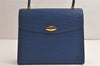 Authentic Louis Vuitton Epi Malesherbes Hand Bag Purse Blue M52375 LV 9885J