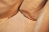 Authentic GUCCI Web Sherry Line Clutch Hand Bag Purse GG PVC Leather Brown 9886I