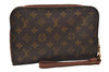 Authentic Louis Vuitton Monogram Orsay Clutch Hand Bag Purse M51790 LV 9888I