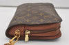 Authentic Louis Vuitton Monogram Orsay Clutch Hand Bag Purse M51790 LV 9888I