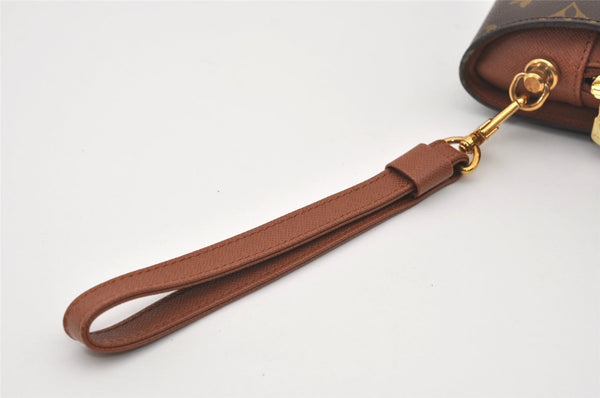 Authentic Louis Vuitton Monogram Orsay Clutch Hand Bag Purse M51790 LV 9888I