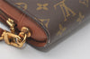Authentic Louis Vuitton Monogram Orsay Clutch Hand Bag Purse M51790 LV 9888I