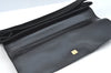 Authentic GUCCI Bamboo Hand Shoulder Bag Purse Suede Leather Black Junk 9889H