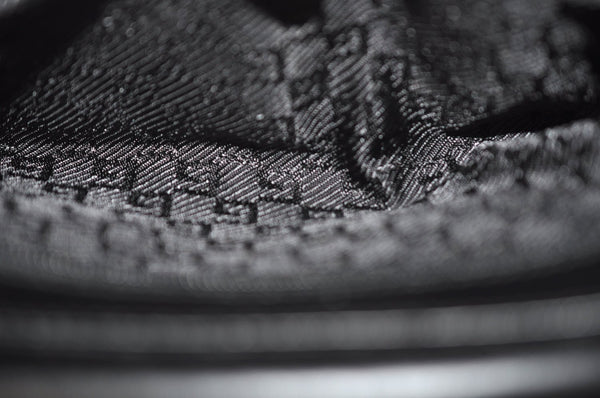 Authentic GUCCI Bamboo Hand Shoulder Bag Purse Suede Leather Black Junk 9889H