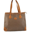 Authentic GUCCI Vintage Micro GG PVC Leather Shoulder Tote Bag Brown Junk 9892I