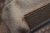 Authentic GUCCI Web Sherry Line Shoulder Cross Bag GG PVC Leather Brown 9893I