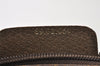 Authentic GUCCI Web Sherry Line Shoulder Cross Bag GG PVC Leather Brown 9893I