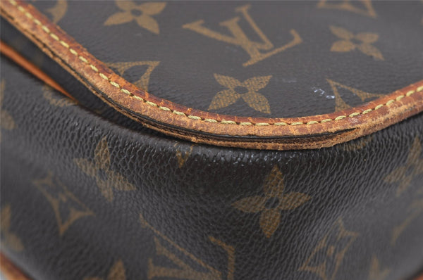 Auth Louis Vuitton Monogram Messenger Bosphore PM Shoulder Bag M40106 LV 9894I