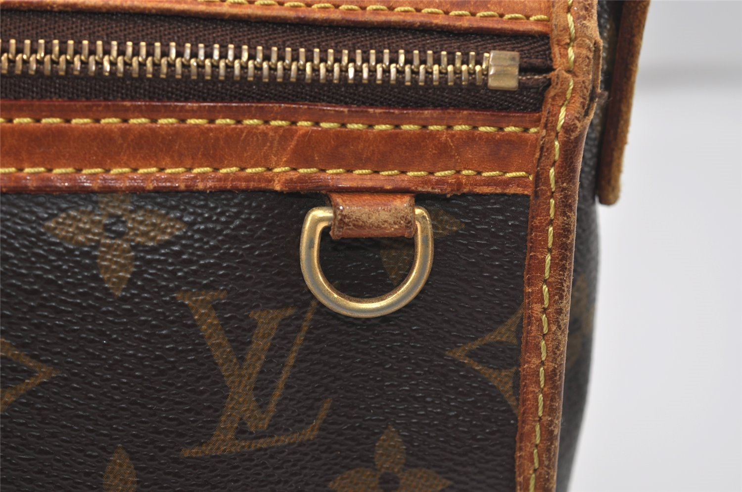 Auth Louis Vuitton Monogram Messenger Bosphore PM Shoulder Bag M40106 LV 9894I