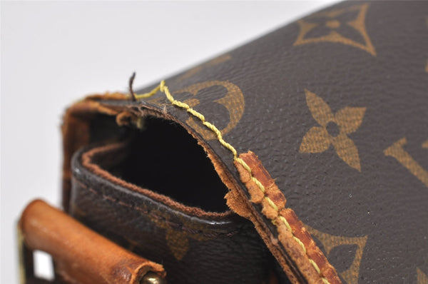 Auth Louis Vuitton Monogram Messenger Bosphore PM Shoulder Bag M40106 LV 9894I