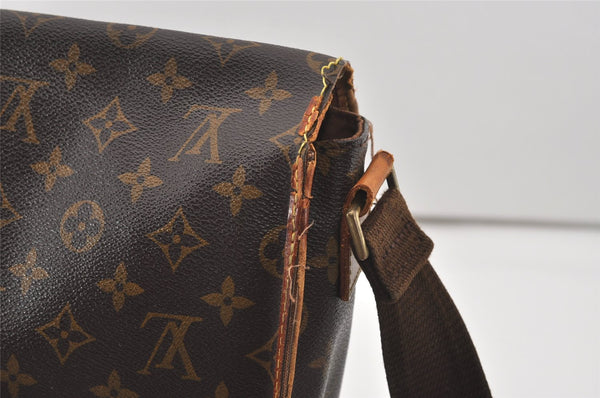 Auth Louis Vuitton Monogram Messenger Bosphore PM Shoulder Bag M40106 LV 9894I