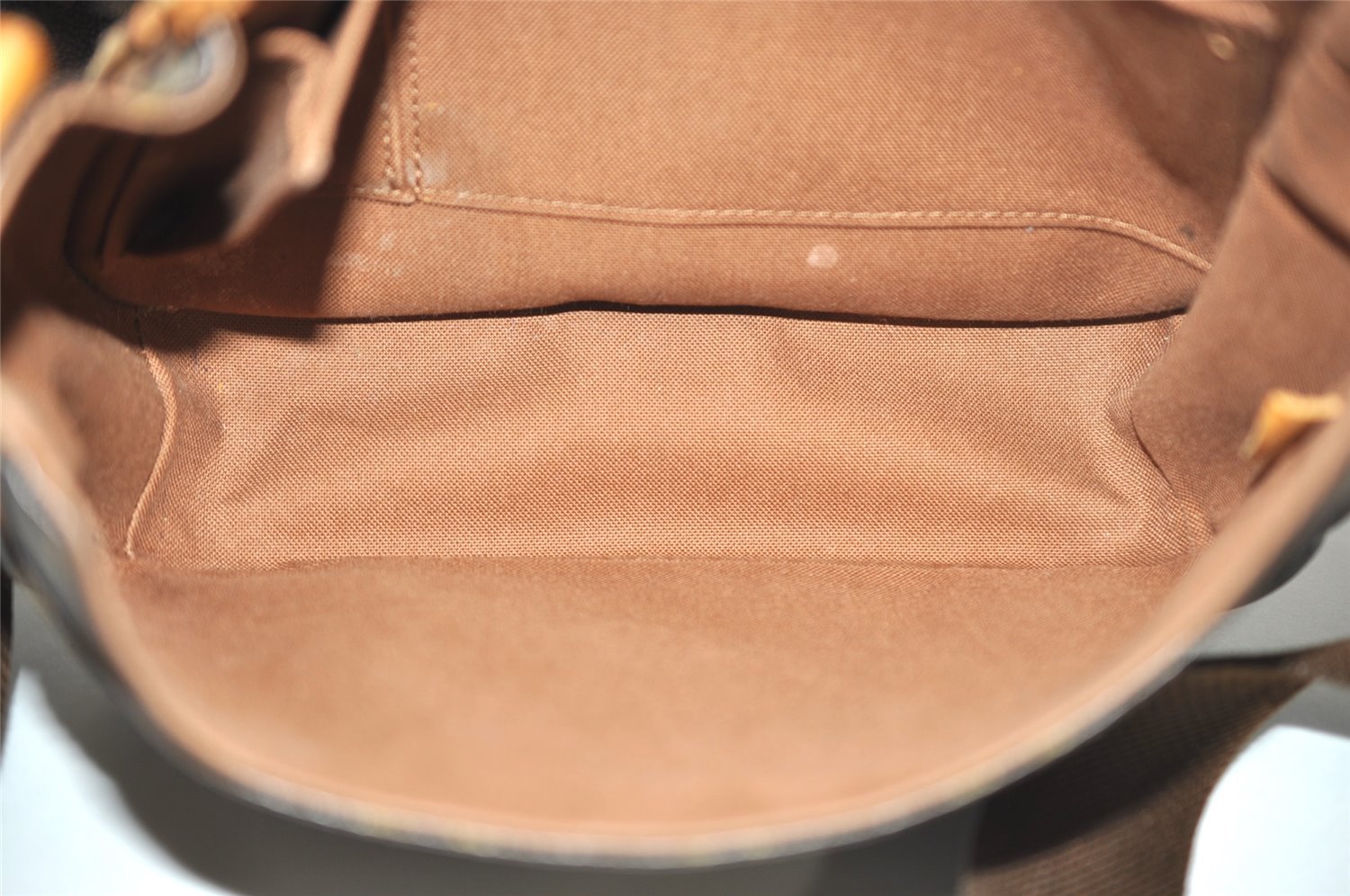 Auth Louis Vuitton Monogram Messenger Bosphore PM Shoulder Bag M40106 LV 9894I