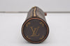 Auth Louis Vuitton Monogram Trousse Ronde Pen Case Pouch M47626 Old Model 9896I