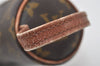 Auth Louis Vuitton Monogram Trousse Ronde Pen Case Pouch M47626 Old Model 9896I