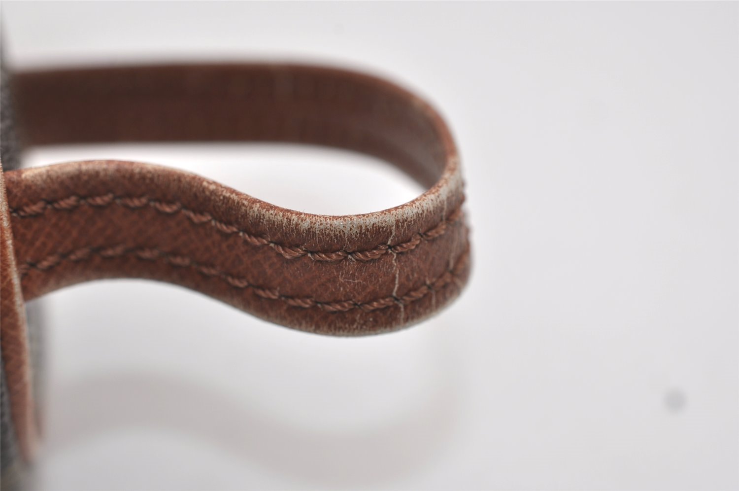 Auth Louis Vuitton Monogram Trousse Ronde Pen Case Pouch M47626 Old Model 9896I