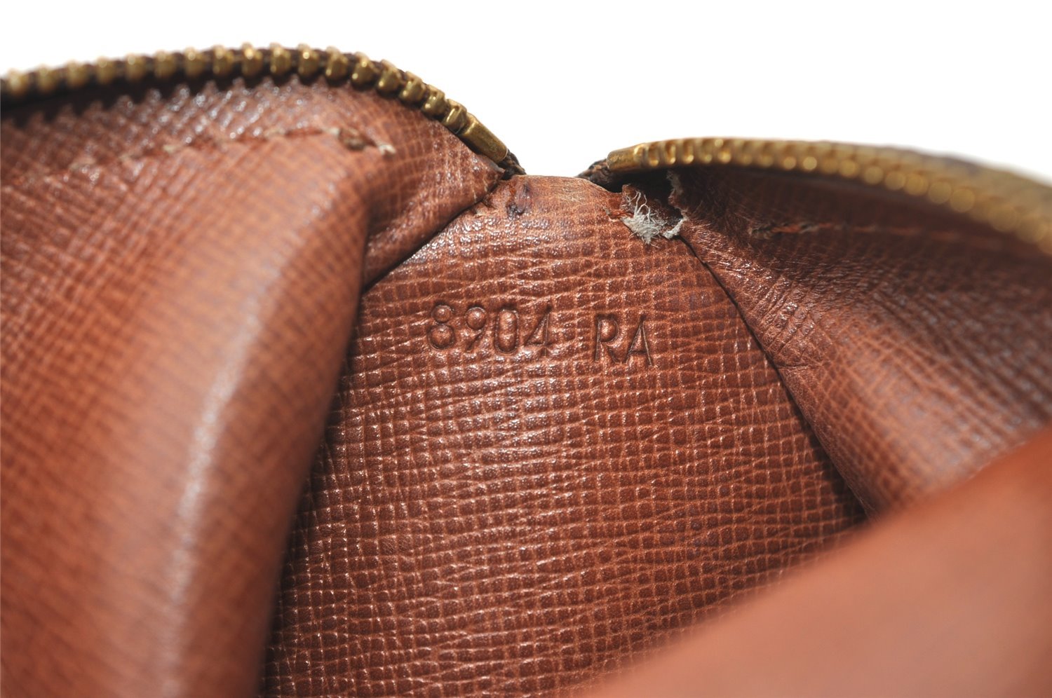 Auth Louis Vuitton Monogram Trousse Ronde Pen Case Pouch M47626 Old Model 9896I