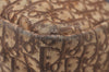 Authentic Christian Dior Trotter Tote Hand Bag Canvas Leather Brown 9896J