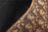 Authentic Christian Dior Trotter Tote Hand Bag Canvas Leather Brown 9896J
