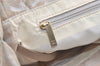 Authentic CHANEL New Travel Line Shoulder Tote Bag Nylon Leather Beige 9898J