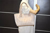 Authentic CHANEL New Travel Line Shoulder Tote Bag Nylon Leather Beige 9898J